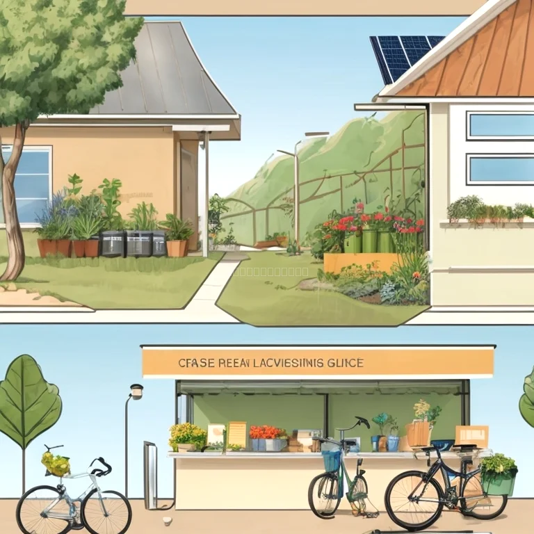 family adopting eco friendly habits at home